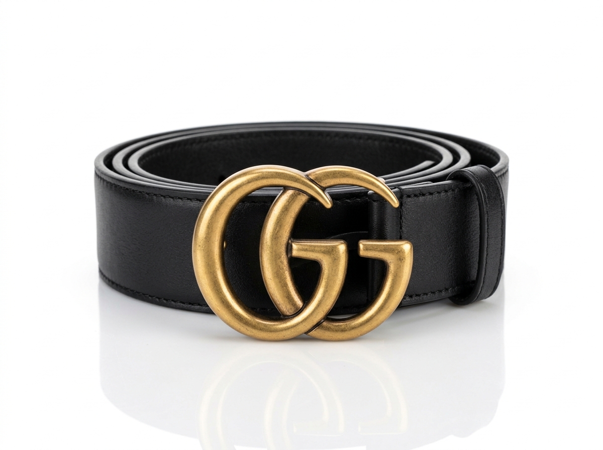 Gucci GG Marmont Leather Belt