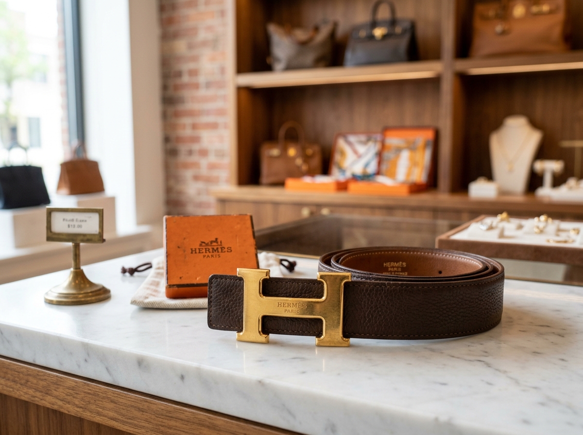 Hermès Constance Reversible Belt